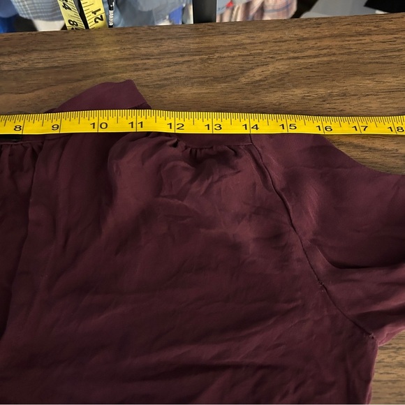 Babaton Deep Burgundy Long Sleeve Dress Size XS - Picture 8 of 12